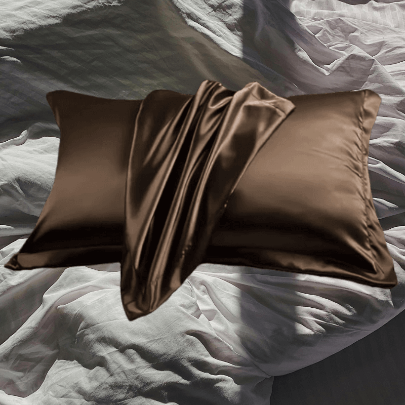 ZenBodies™ Mulberry Silk Pillowcases x2