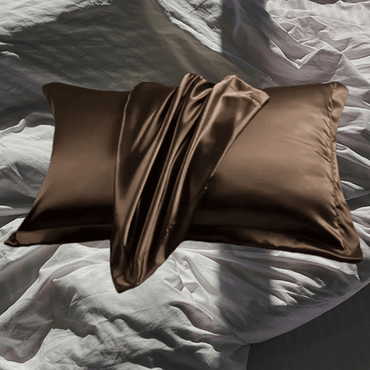 ZenBodies™ Mulberry Silk Pillowcases x2